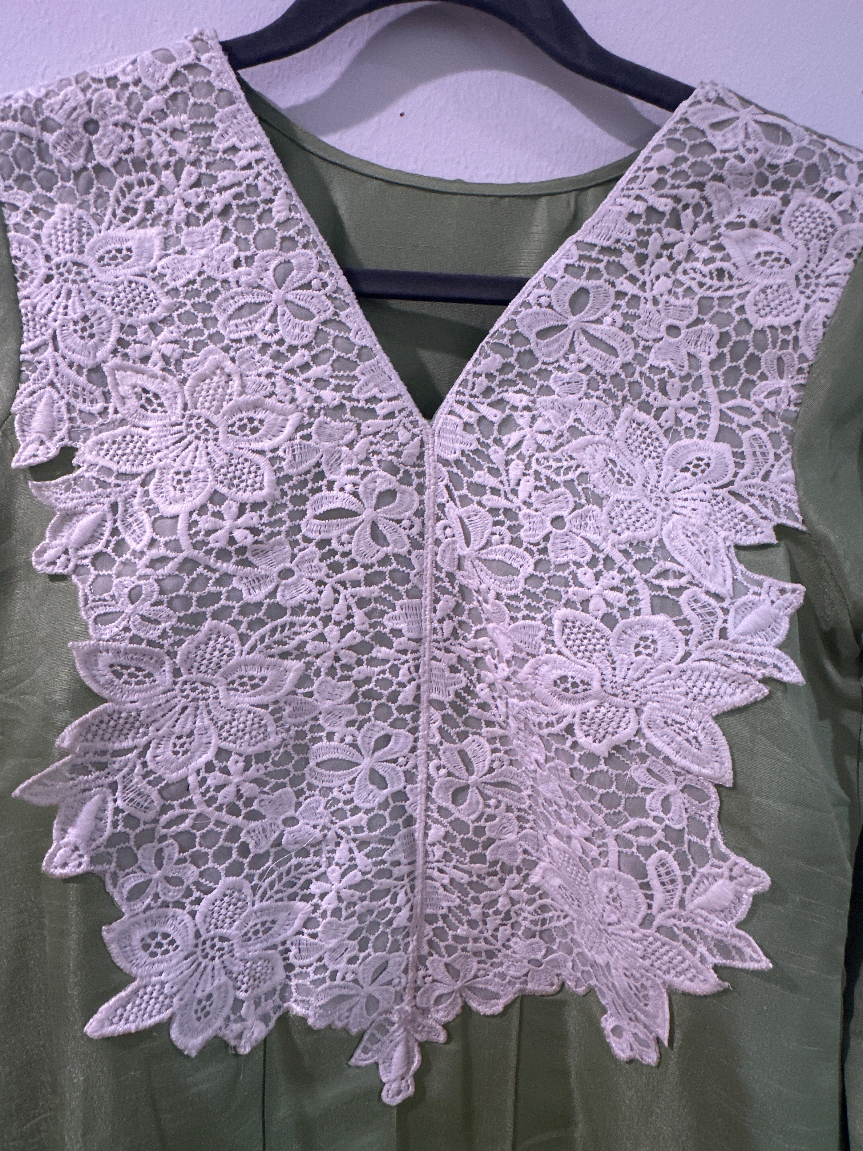 Sage Green Kurta Set – Teen Girls (Ready to Ship)