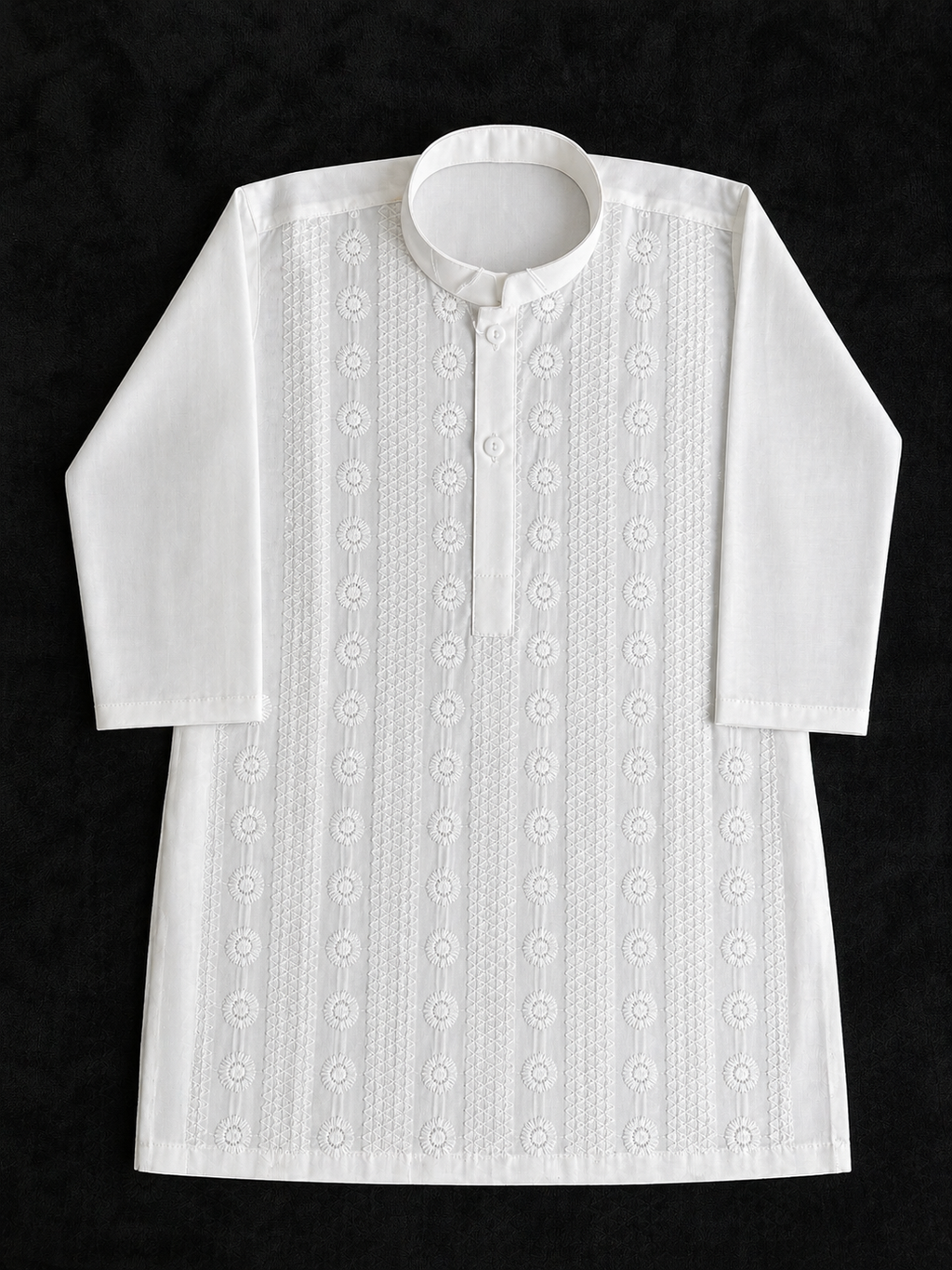 White Boys Kurta Set – Ready to Ship (USA)