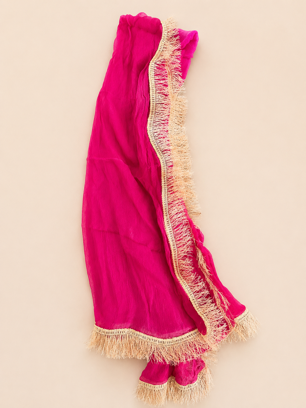 Girls Yellow Embroidered Kurta Salwar Set with Magenta Dupatta | Festive Ethnic Wear for Kids